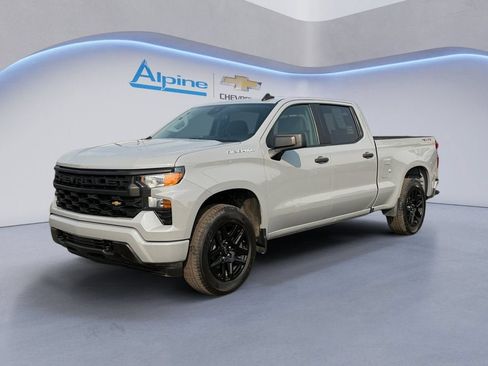 Used 2024 Chevrolet Silverado 1500 Custom AWD/4WD image 1