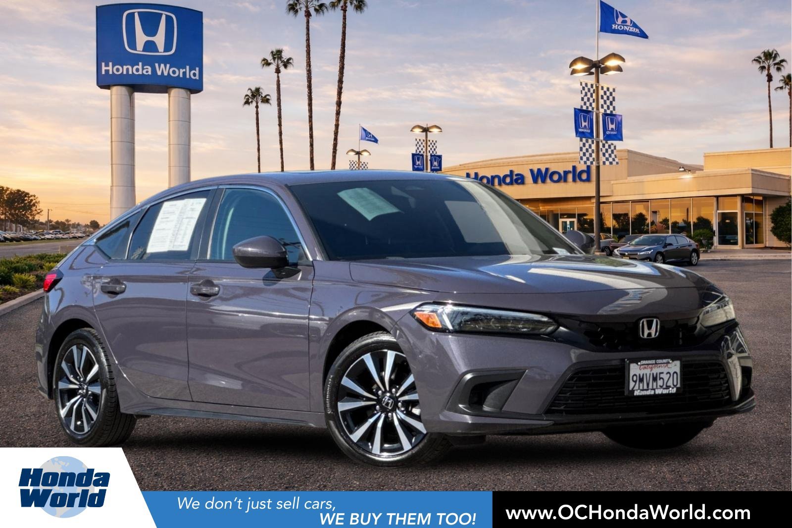 Certified 2024 Honda Civic EX-L image 1