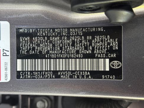 Used 2015 Toyota Camry SE image 40