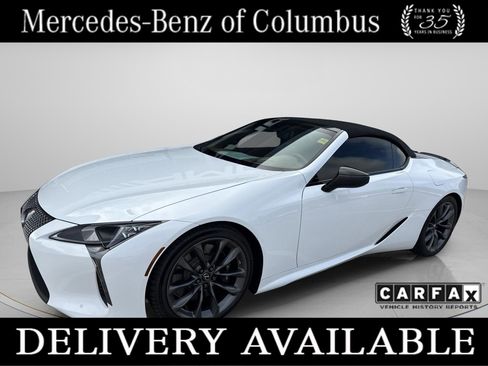 Used 2023 Lexus LC 500 Convertible w/ Touring Package image 1