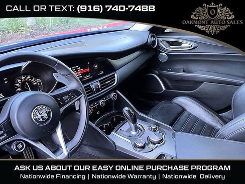 Used 2017 Alfa Romeo Giulia Ti w/ TI 19" Sport Package RWD image 21