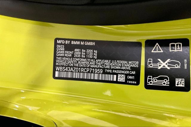 Used 2024 BMW M4 xDrive Competition AWD/4WD image 36