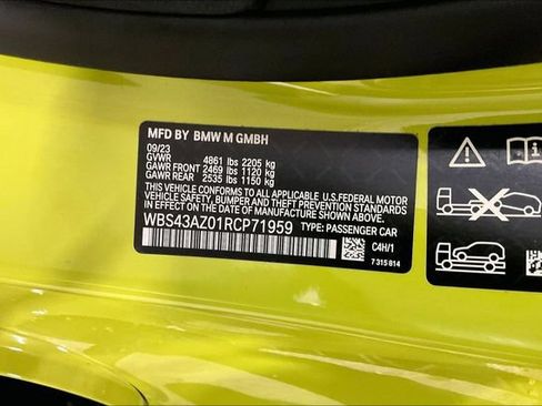 Used 2024 BMW M4 xDrive Competition AWD/4WD image 36
