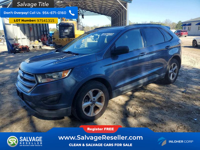 Used 2018 Ford Edge SE w/ Cargo Accessory Package FWD image 1