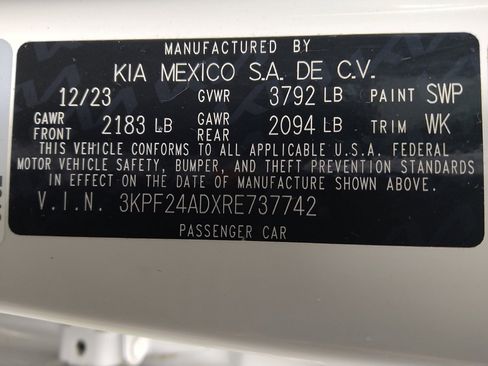 Used 2024 Kia Forte LXS FWD image 33