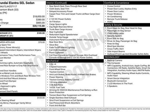 Used 2018 Hyundai Elantra SEL w/ Cargo Package FWD image 38