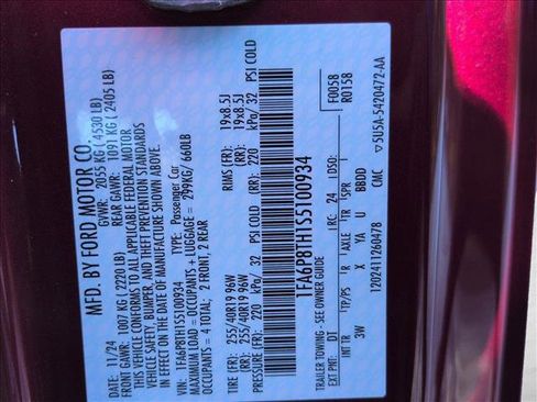 Certified 2025 Ford Mustang Premium image 24