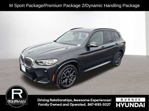 Used 2022 BMW X3 xDrive30i w/ M Sport Package AWD/4WD image 1