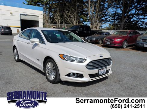 Used 2014 Ford Fusion Energi Titanium w/ Driver Assist Package FWD image 1