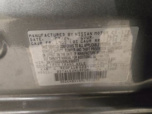 Used 2024 Nissan Versa S w/ S Plus Package image 33