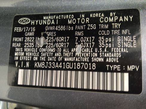 Used 2016 Hyundai Tucson SE w/ Option Group 02 FWD image 33