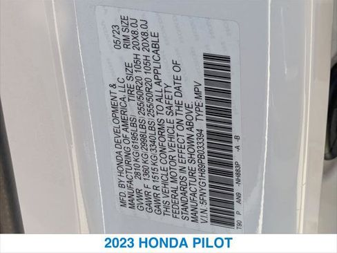 Certified 2023 Honda Pilot Elite image 26