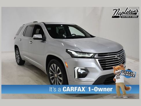 Used 2022 Chevrolet Traverse Premier w/ LPO, Floor Liner Package AWD/4WD image 1