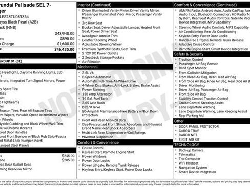New 2026 Hyundai Palisade SEL image 25