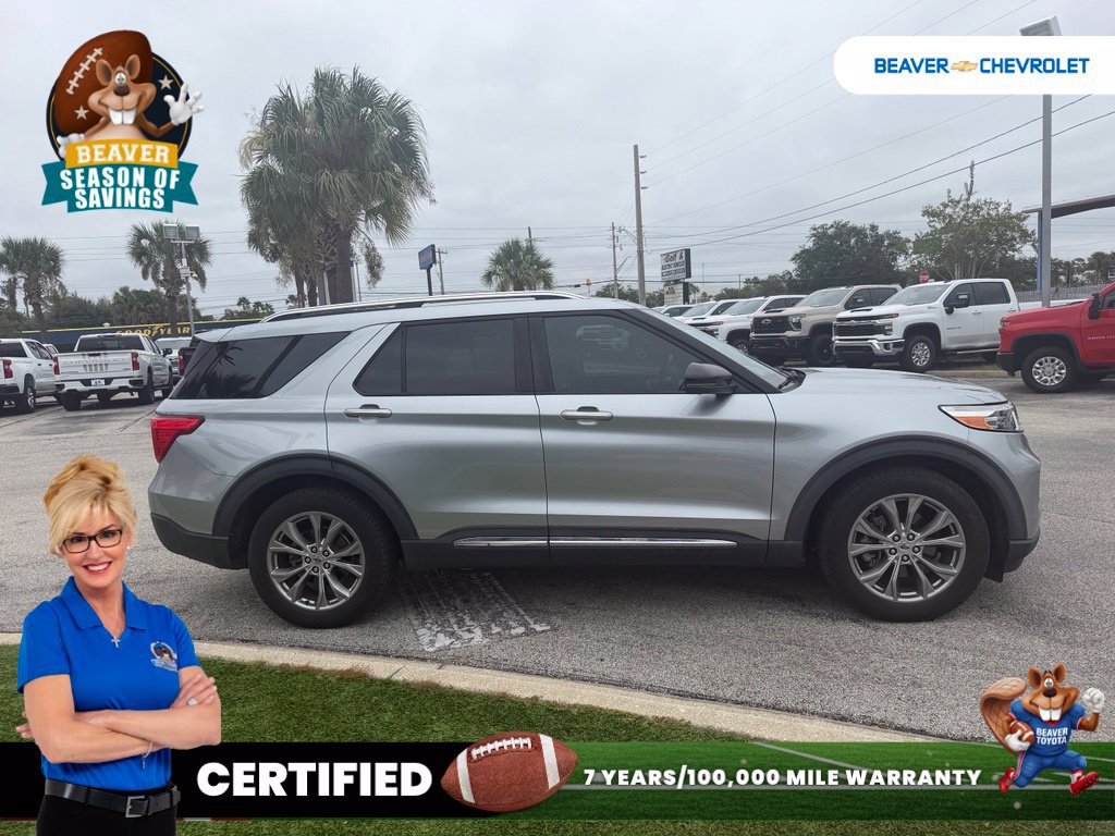 Used 2022 Ford Explorer Limited w/ Equipment Group 301A RWD image 3
