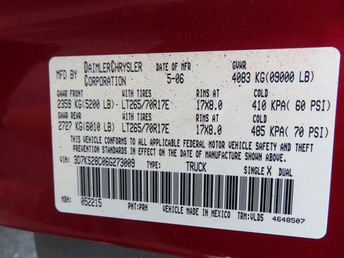 Used 2006 Dodge Ram 2500 Truck Laramie AWD/4WD image 12