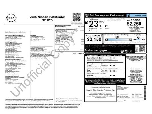 Used 2026 Nissan Pathfinder SV w/ SV Premium Package FWD image 31