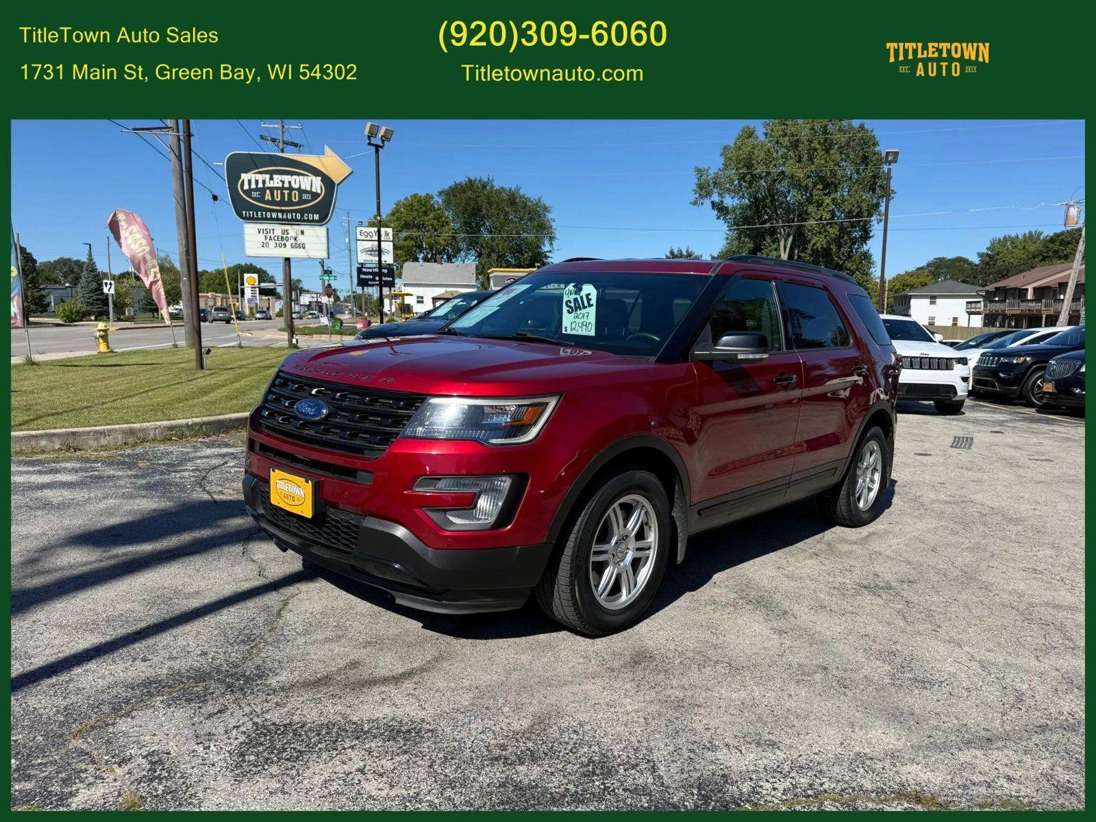 Used 2017 Ford Explorer Sport AWD/4WD image 1