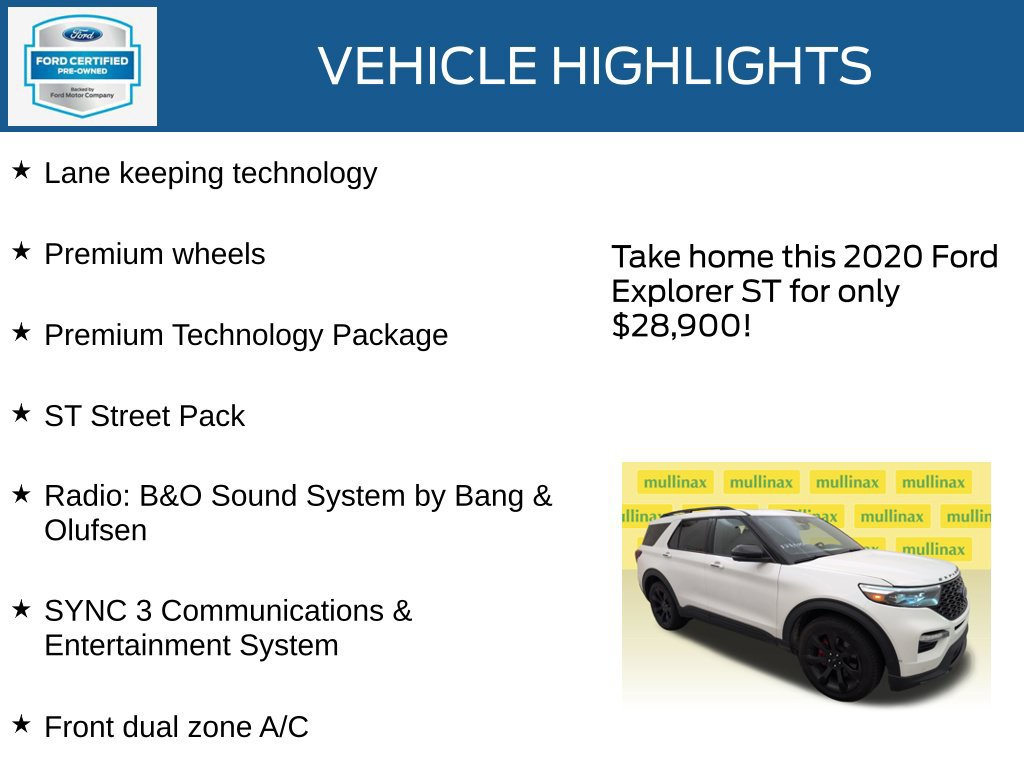 Used 2020 Ford Explorer ST w/ ST Street Pack AWD/4WD image 23