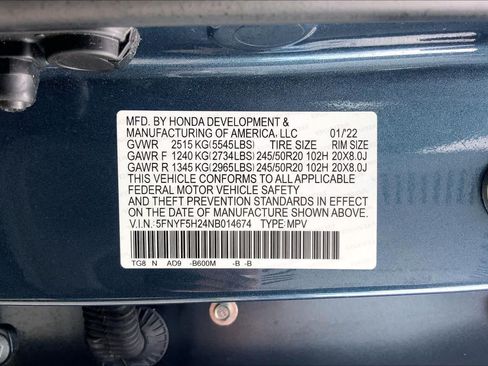 Used 2022 Honda Pilot Special Edition image 36