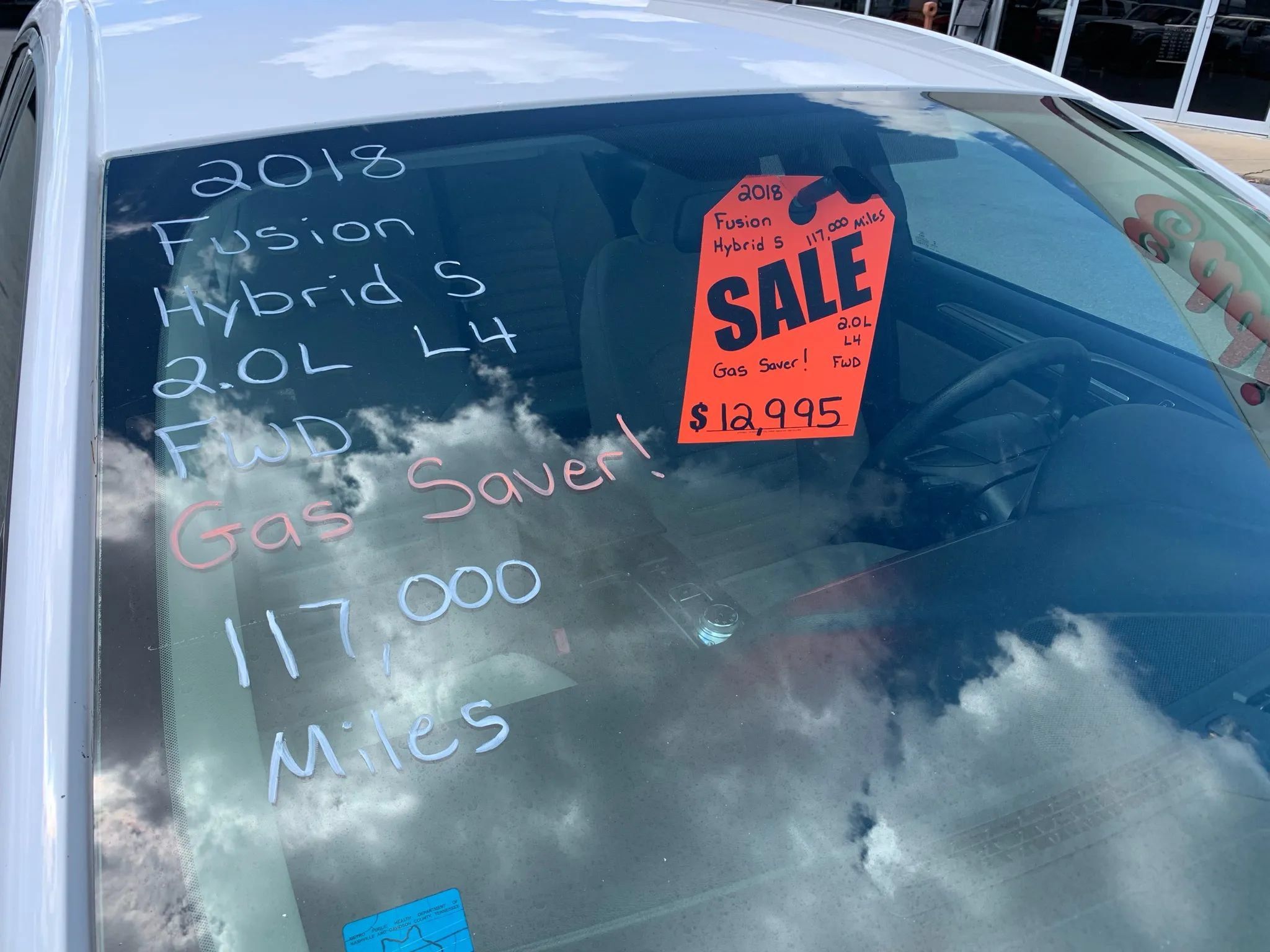 Used 2018 Ford Fusion S FWD image 3