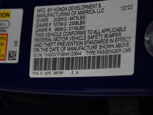 Used 2022 Honda Accord Sport image 51