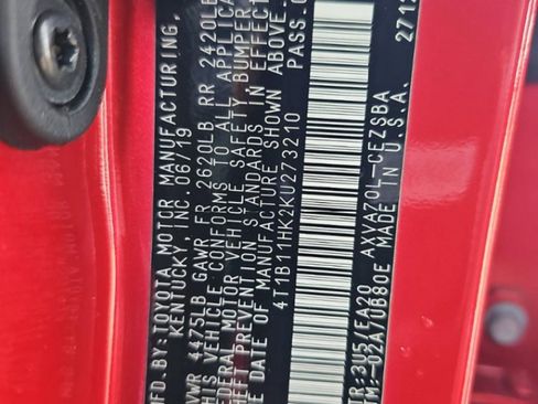 Used 2019 Toyota Camry SE FWD image 21