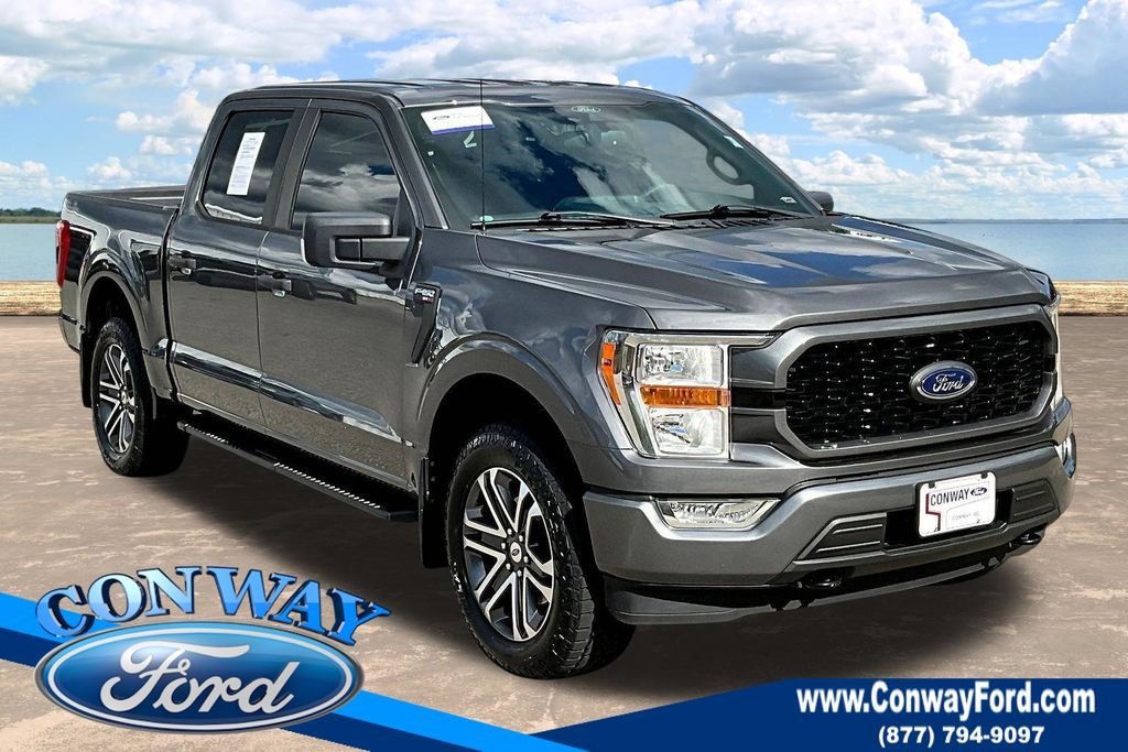 Certified 2021 Ford F150 XL w/ STX Appearance Package AWD/4WD image 1