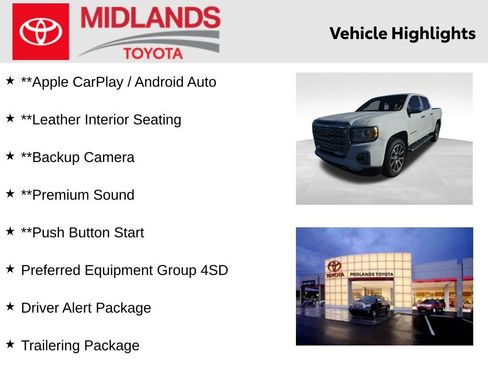 Used 2022 GMC Canyon Denali image 2