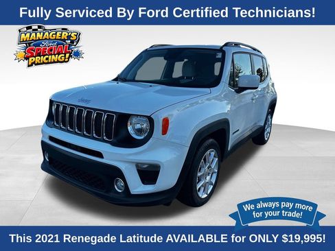 Used 2021 Jeep Renegade Latitude image 1
