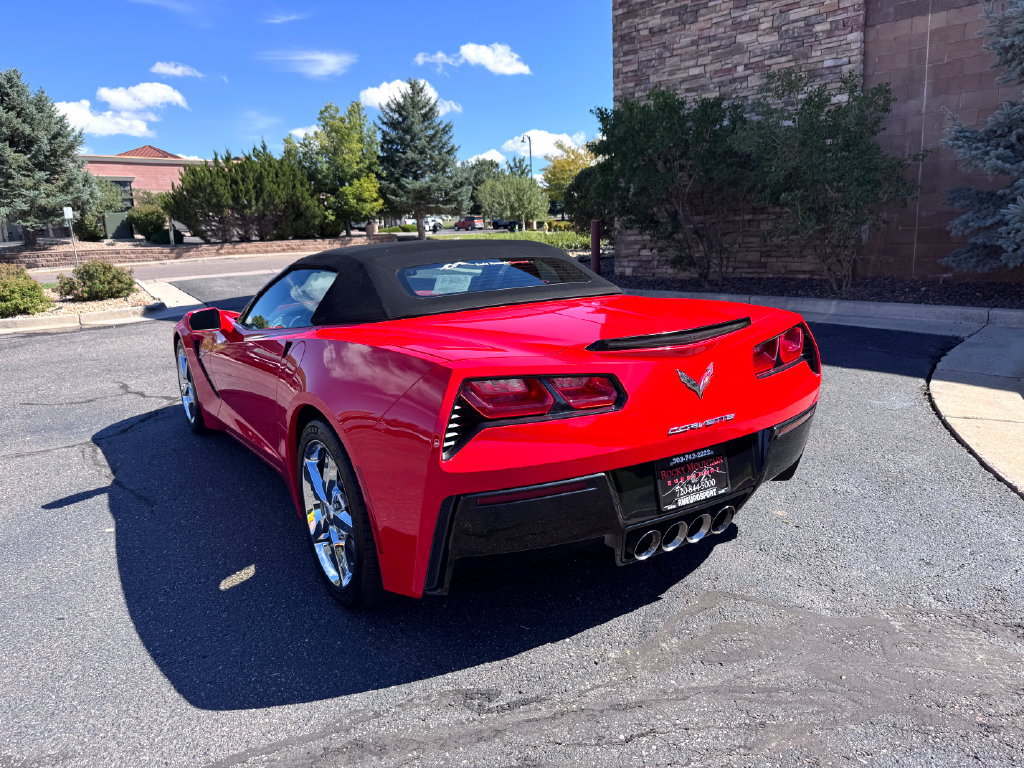 Used 2014 Chevrolet Corvette Stingray Convertible w/ 3LT Preferred Equipment Group RWD image 8