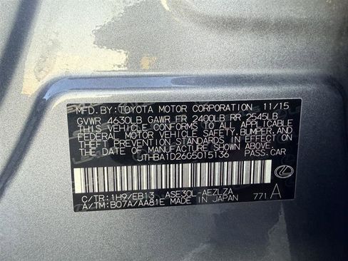 Used 2016 Lexus IS 200t w/ F Sport Package image 38