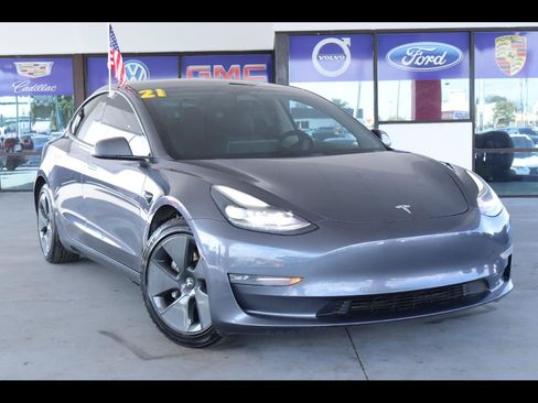 Used 2021 Tesla Model 3 Long Range AWD/4WD image 1