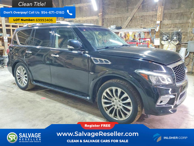 Used 2016 INFINITI QX80 4WD w/ 22" Wheel Package image 5