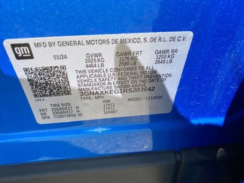 Certified 2024 Chevrolet Equinox LT FWD image 25