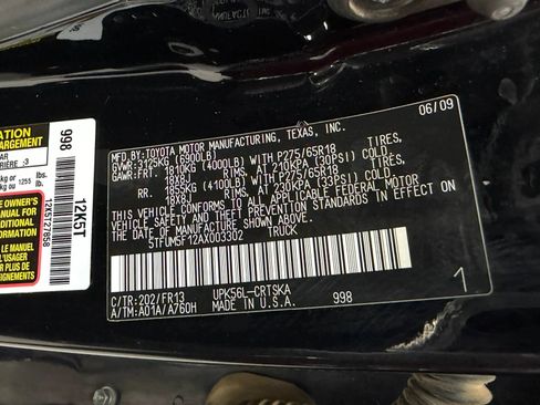 Used 2010 Toyota Tundra 4x4 Double Cab image 32