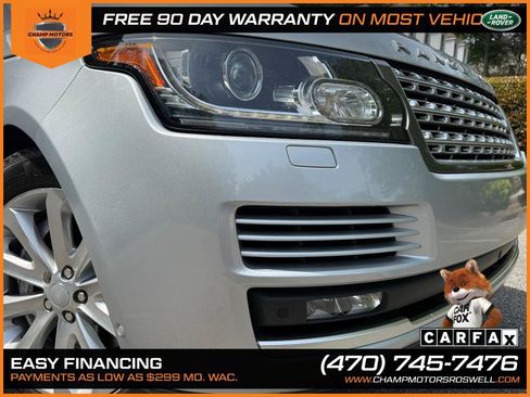 Used 2017 Land Rover Range Rover HSE image 6