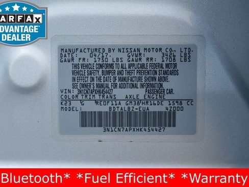 Used 2017 Nissan Versa SV image 30