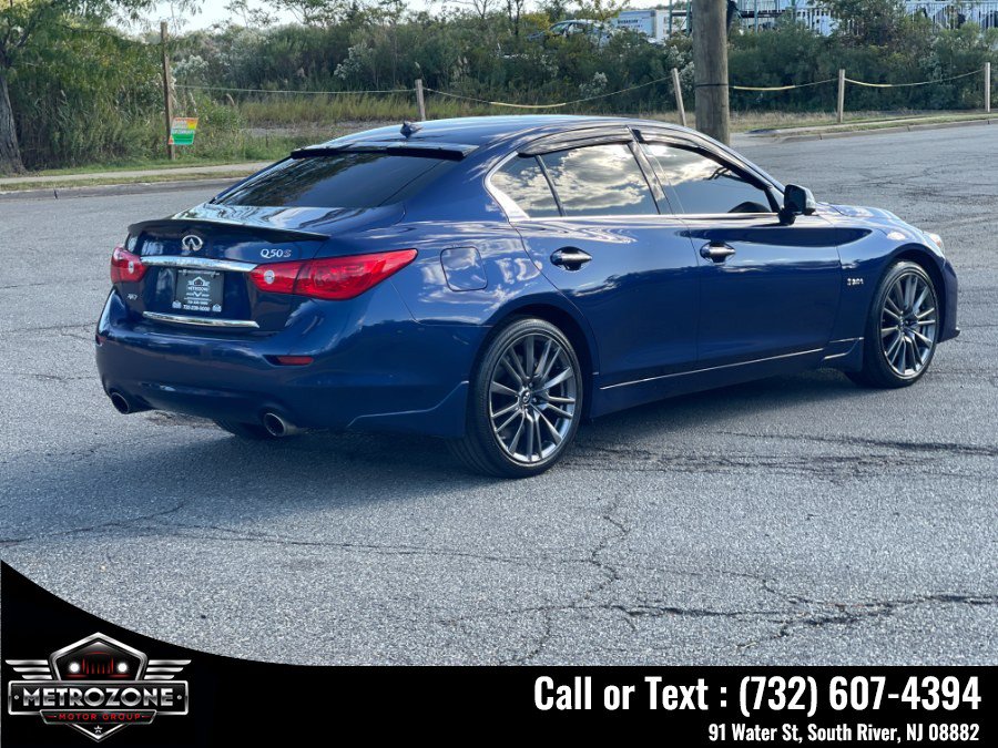 Used 2016 INFINITI Q50 Red Sport 400 AWD/4WD image 8