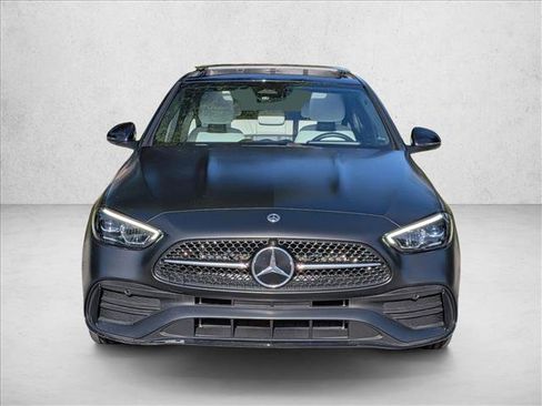 Used 2025 Mercedes-Benz C 300 Sedan w/ AMG Line w/ Night Package image 2