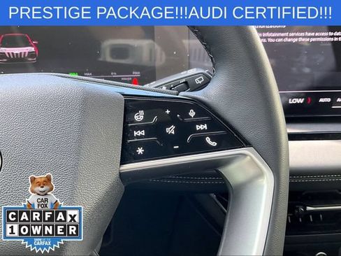 Certified 2025 Audi Q6 e-tron Prestige w/ Black Warm Weather Package AWD/4WD image 19