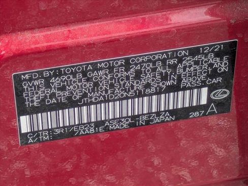 Used 2022 Lexus IS 300 w/ Premium Package image 16