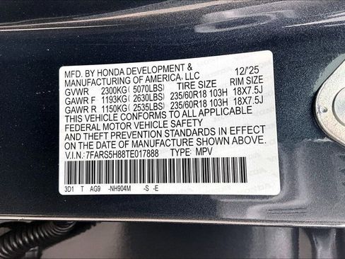 New 2026 Honda CR-V Sport-L image 8