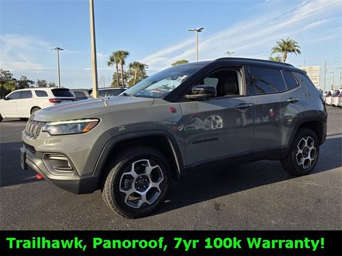 Certified 2022 Jeep Compass Trailhawk w/ Trailhawk Elite Group image 3