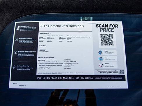 Used 2017 Porsche 718 Boxster S RWD image 22