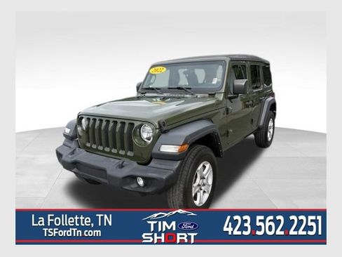 Used 2022 Jeep Wrangler Unlimited Sport AWD/4WD image 1