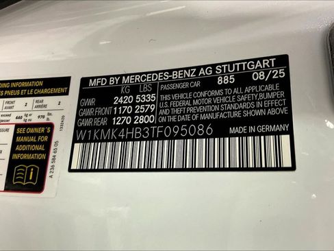 New 2026 Mercedes-Benz CLE 300 4MATIC Cabriolet image 12