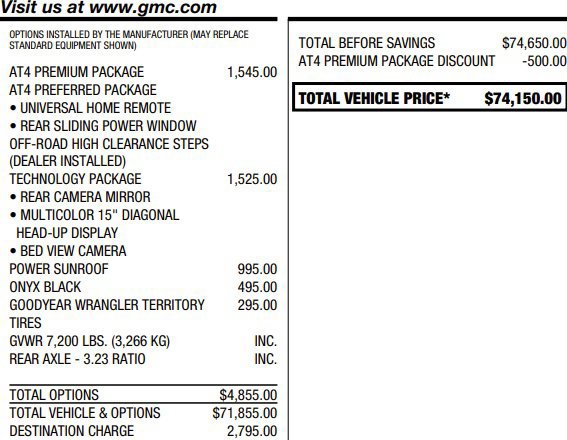 Certified 2026 GMC Sierra 1500 AT4 w/ AT4 Premium Package AWD/4WD image 2