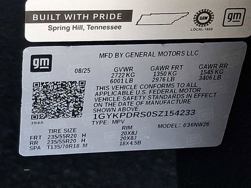 Used 2025 Cadillac XT6 Premium Luxury w/ Technology Package image 27