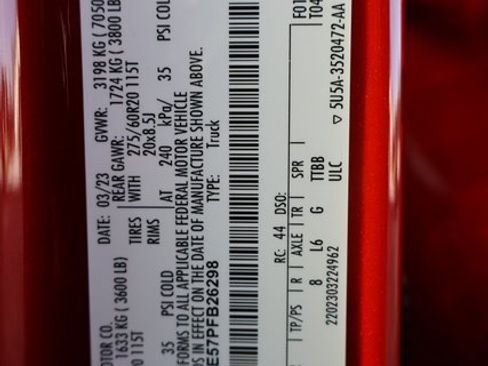 Used 2023 Ford F150 Lariat w/ Equipment Group 502A High image 48